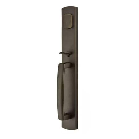 Emtek Medium Bronze Handleset 451923BLMB 451923BLMB